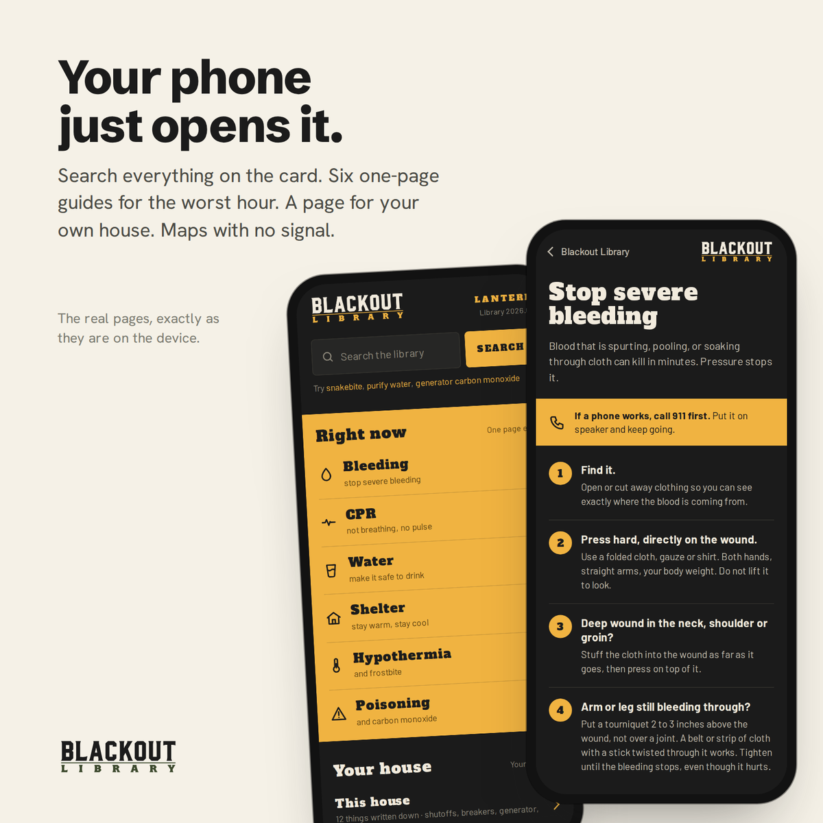 The home screen and a Right now guide as they appear on a phone